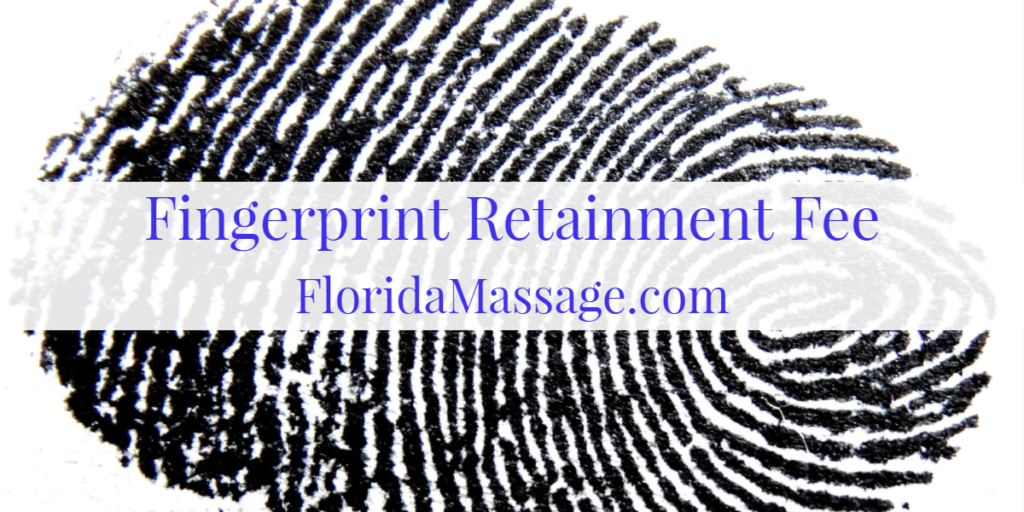 FingerprintRetentionFee